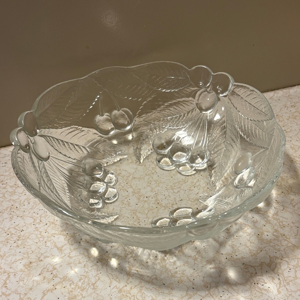 Vintage Mikasa Bountiful Cherries Bowl